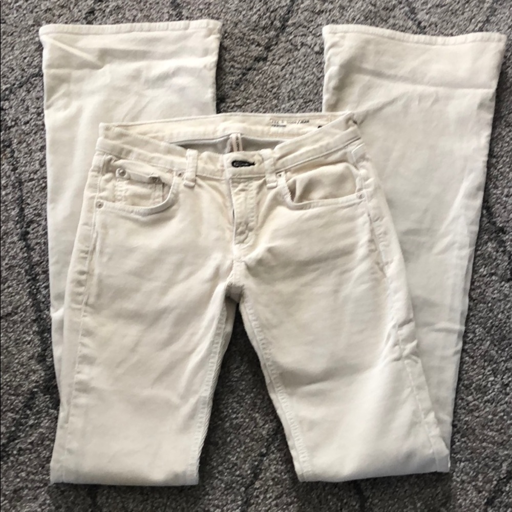 Rag & Bone elephant bell corduroy flare pants